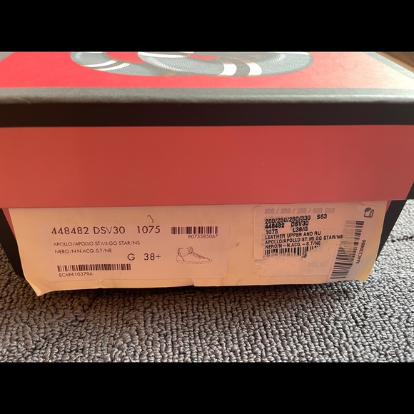 BNWT Women’s Gucci Apollo Star Tennis Shoes 38.5 - Picture 6 of 11